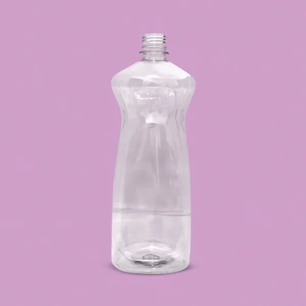ENVASE PET LAVAVAJILLA 900ML (44GR) B28 - TRANSPARENTE