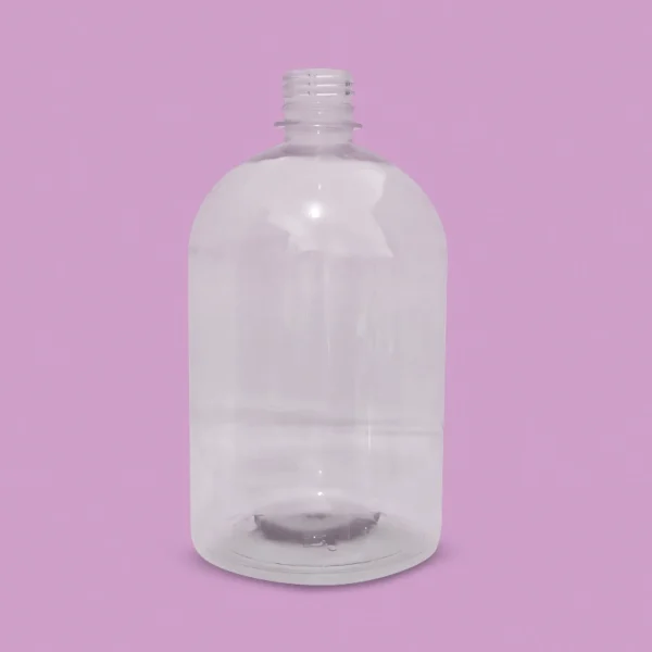 ENVASE PET MODELO TOCADOR 1000ML (44GR) B28 - TRANSPARENTE