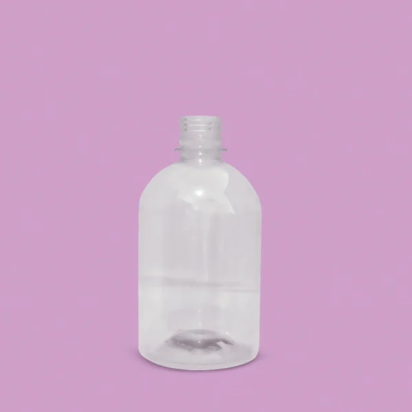 ENVASE PET MODELO TOCADOR 500ML (28GR) B28 - TRANSPARENTE