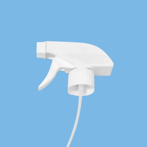 TAPA CON PULVERIZADOR TIPO GATILLO B28/410 - BLANCO